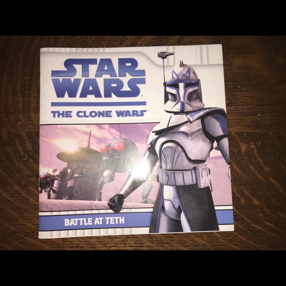 Star Wars The Clone Wars Book, Battle At Teth